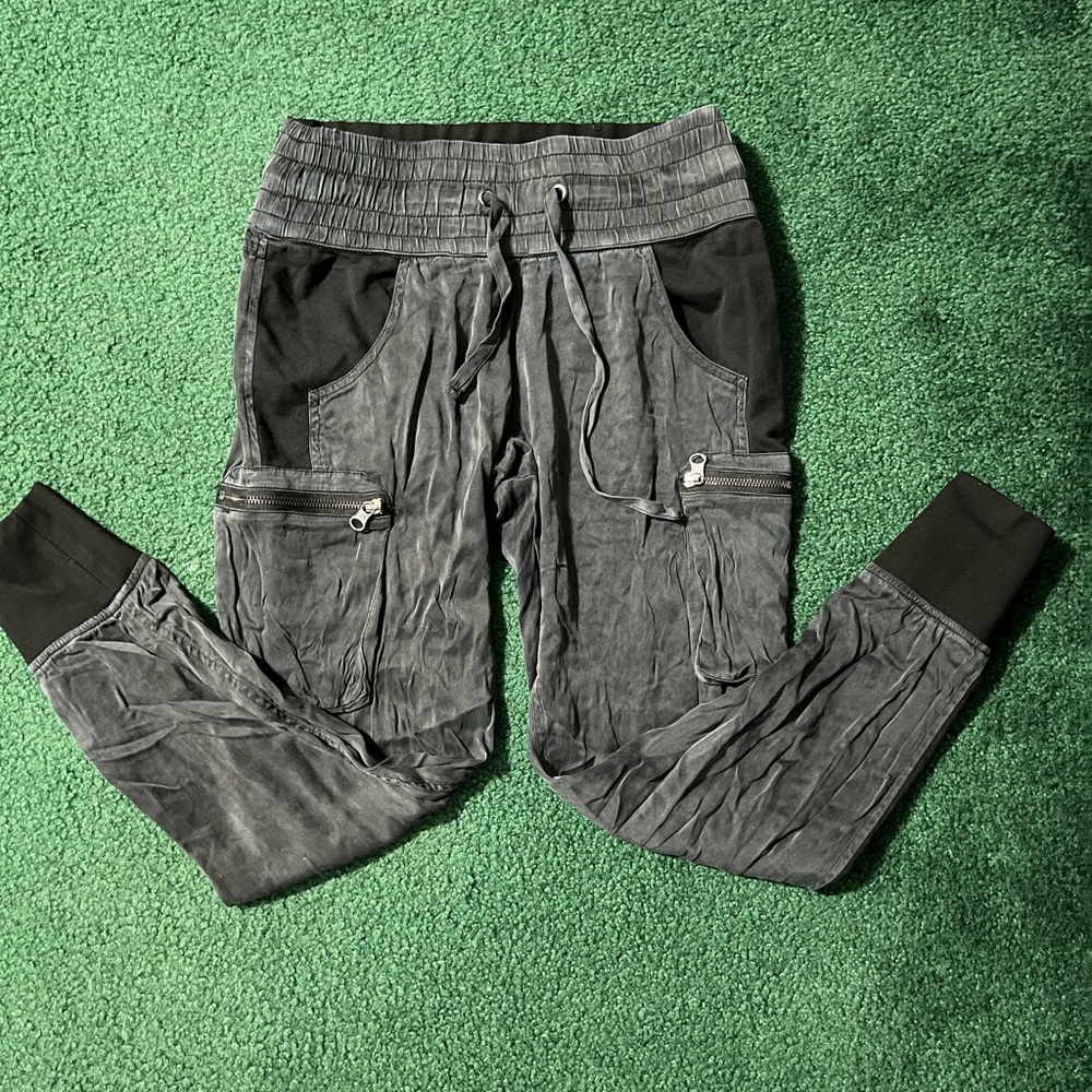 Blanc Noir Vintage Washed Silk Joggers